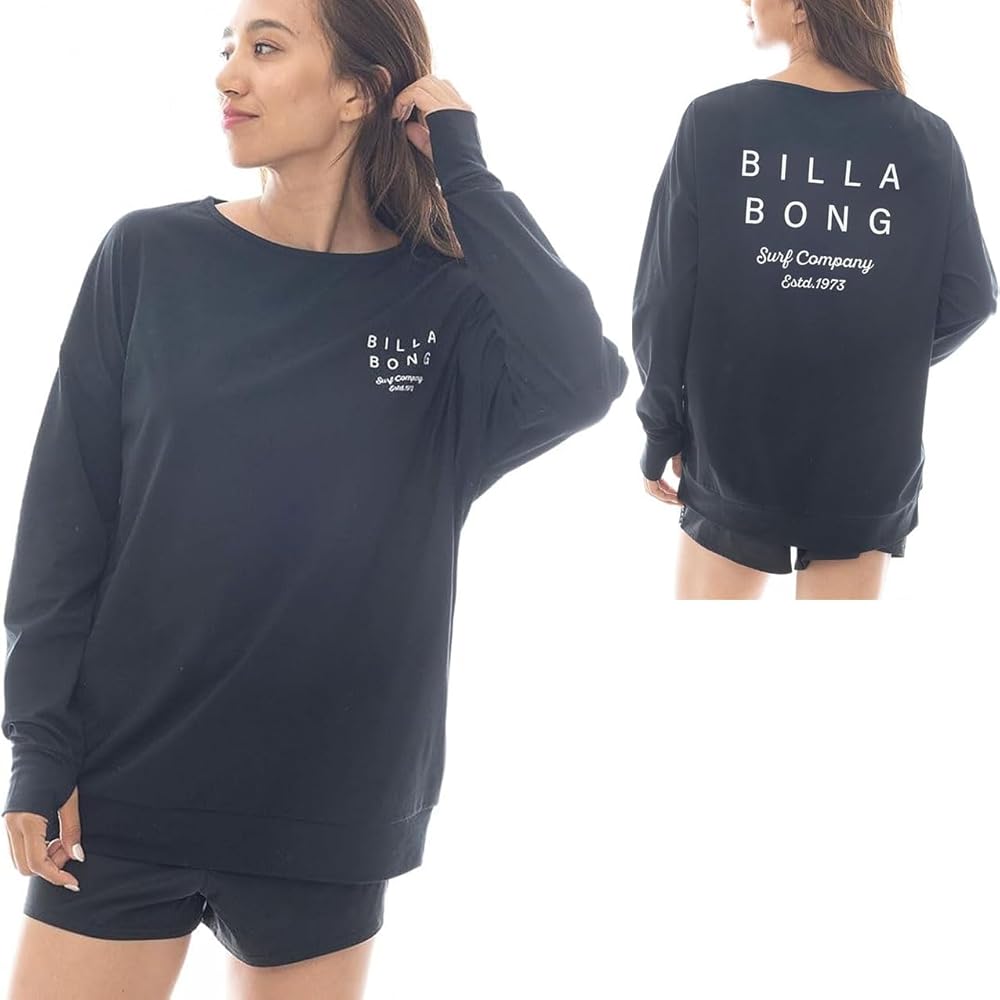 Amazon.co.jp: [ビラボン] ラッシュガード レディース 長袖 水陸